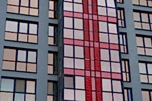 Тонированные алюминиевые окна