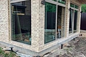 Витражное остекление для коттеджей